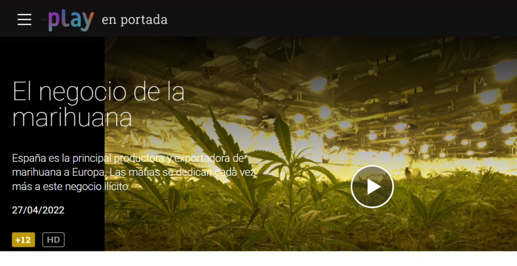 El negocio de la marihuana - En portada RTVE