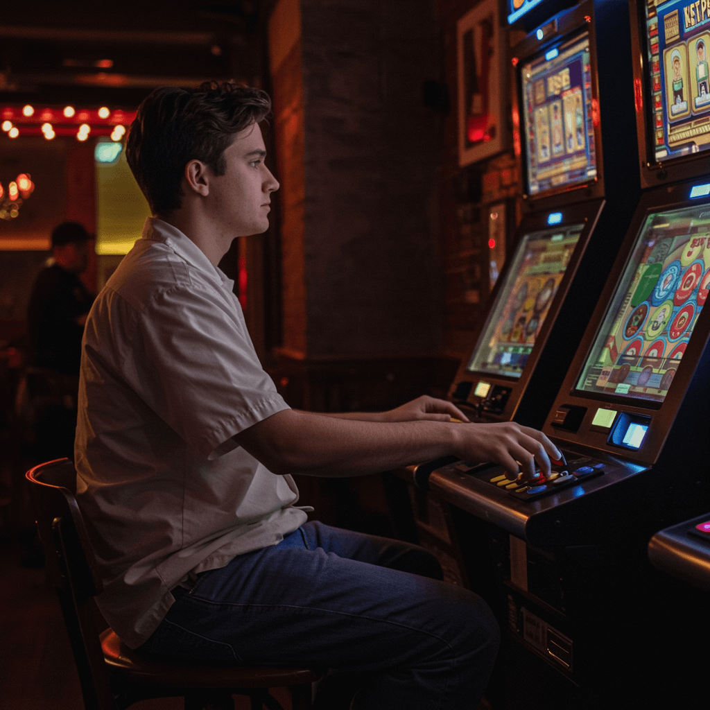 control de acceso a locales con máquinas recreativas para proteger a personas con ludopatía